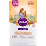 Halo Adult Cat Holistic Chicken And Chicken Liver Recipe 1.36kg