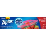 Ziploc Storage Gallon Easy Open Tab 20 Bags