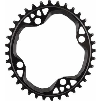 absoluteBLACK Chainring Oval 104BCD 34T Black