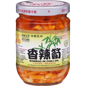 AAA Preserved Vegetables Bamboo In Chili Oil 170g