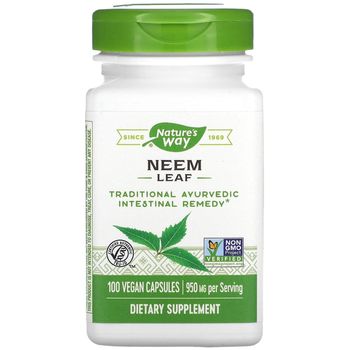 Nature's Way Herbal Neem Leaf, Traditional Ayurvedic Intestinal Remedy