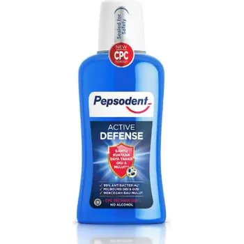 Pepsodent Mouthwash Active Defense 300ml