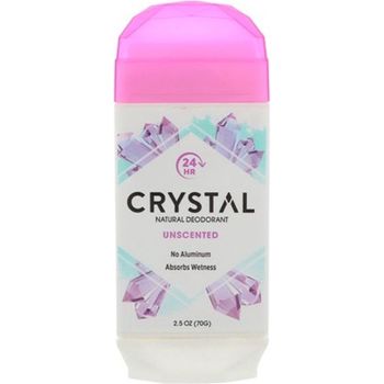 Crystal Deodorant Solid Stick 2.5 Ounce Unscented