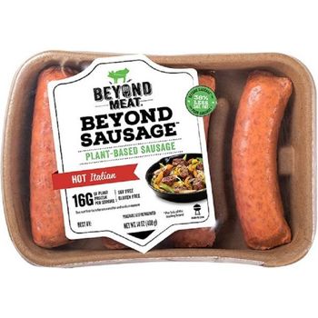 Beyond Meat Sausage Hot Italian frozen