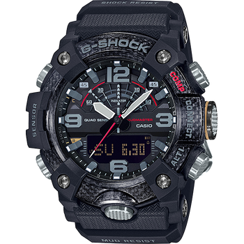 Casio G-shock Mudmaster Quad Sensor Carbon Fiber Bluetooth Watch