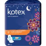 Kotex Soft Smooth Overnight Wing 28Cm 20 Sachet