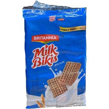 Britannia Milk Bikis Milk Biscuits 10pcs