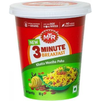 MTR Brf Khatta Meetha Upma Cup 80g