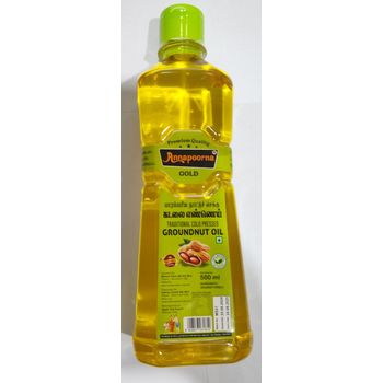 Annapoorna Cold Pressed Groundnut Oil 500ml