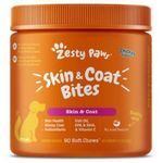 Zesty Paws Dog Omega Bites Skin & Coat Chicken 90 Soft Chews 360g