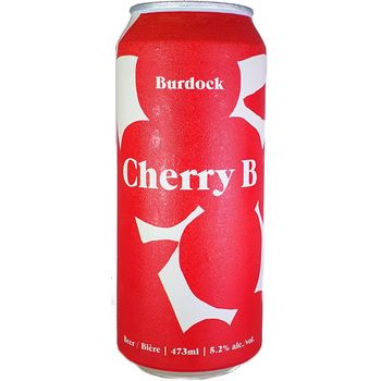 Burdock Cherry B Sour 473mL ABV 5.2%
