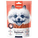 Wanpy Salmon Sticks Dog Treat 100g