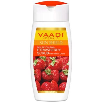 Vaadi Herbals Strawberry Scrub Face Wash 110ml