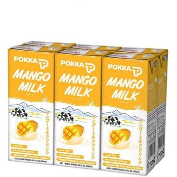 Pokka Mango Milk 6pcs 250ml
