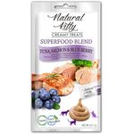 Natural Kitty Tuna with Salmon And Blueberry 48g