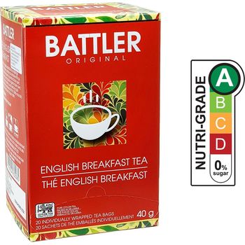 Battler English Breakfast Tea (Enveloped Tea Bags) 40g