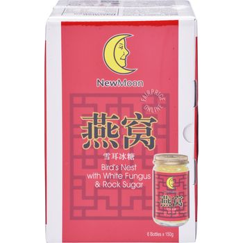 New Moon Birds Nest With White Fungus Rock Sugar 150g