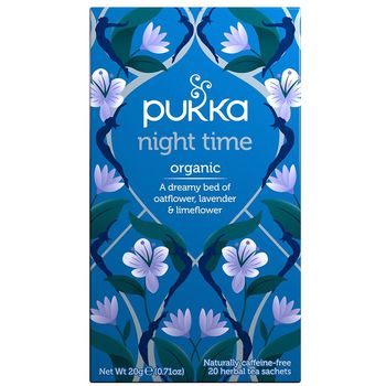 Pukka Herbs - Organic Herbal Tea, Night Time Tea (20 teabags)