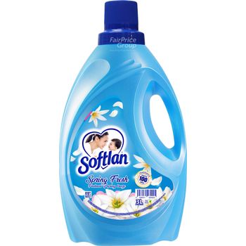 Softlan Fabric Conditioner Softener Spring Fresh 3L