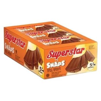 Superstar Snaps Triple Chocolate 336g