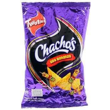 Chachos BBQ Tortilla Corn Chips 185g