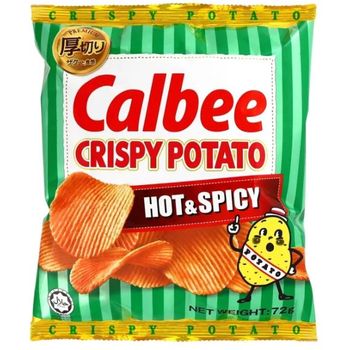 Calbee Potato Chips Seaweed 72g
