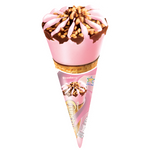 Cremo Crunchy Cone Classic Strawberry Ice Cream 70g