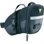 Topeak Aero Wedge with Straps Medium Black