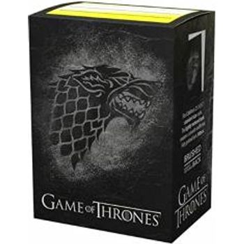 Arcane Tinman Dragon Shield Card Sleeves Brushed Art Game Of Thrones House Stark Standard Size