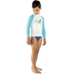 Cressi Rash Guard Junior Long Sleeve Blue Octopus