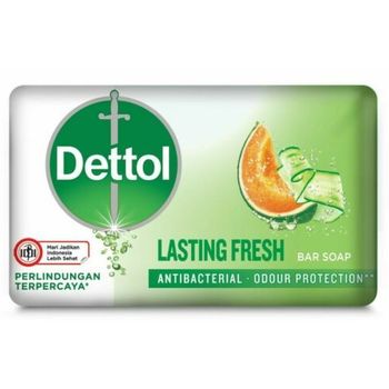 Sabun Badan Antibakteria Dettol Tahan Segar 100g