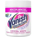 Vanish Crystal White Oxi Action Fabric Stain Remover 470g