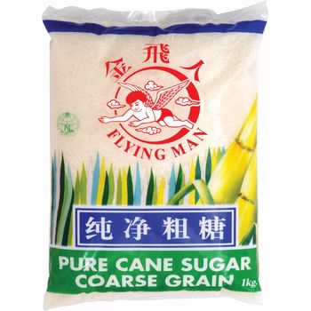 Flying Man Pure Cane Sugar Coarse Grian 2kg