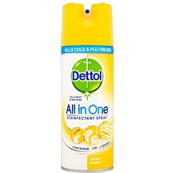 Dettol All in One Disinfectant Lemon Spray 400ml