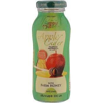 Happy Mate Apple Cider with Farm Honey 200ml