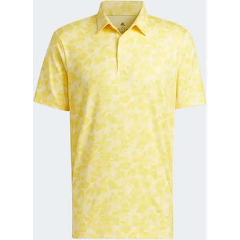 Adidas Mens Golf Prisma Print Polo Shirt