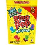 Ring Pop Individually Wrapped Bulk 20 Count Lollipop Variety Christmas Holiday Party Pack Lollipop Suckers W Assorted Flavors Fun Candy For Holiday Parties And Stocking Stuffers