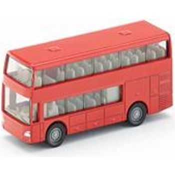 Siku 1321 Blister Doppelstock-reisebus Red