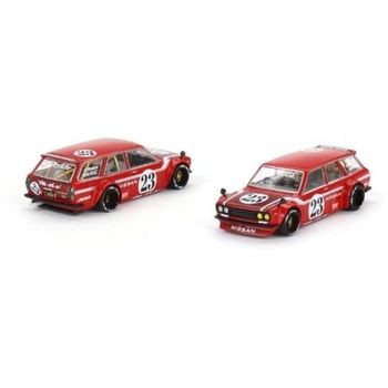 TSM Datsun Kaido 510 Wagon Carbon Fiber V2 RHD Diecast Car