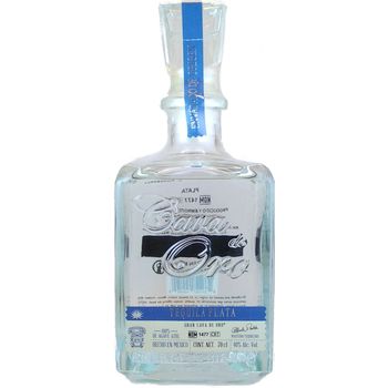 Cava De Oro Tequila Plata Blue Agave 700ml (Agent Stock)