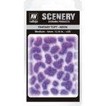 Vallejo Scenery Diorama Products Fantasy Tuft Neon Medium 4mm