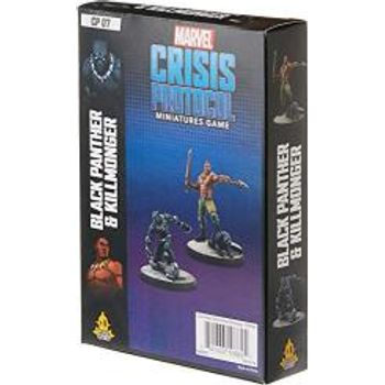Atomic Mass Games Marvel Crisis Protocol Black Panther And Killmonger Character Pack Miniatures Battle Game