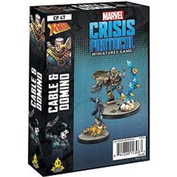 Atomic Mass Games Marvel Crisis Protocol Domino And Cable Character Pack Marvel Miniatures Strategy Game