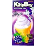 Kitty Boy Grape Cream Cone
