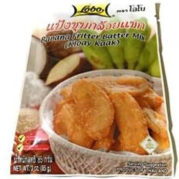 Lobo Banana Fritter Batter Mix Kloay Kaak 85g