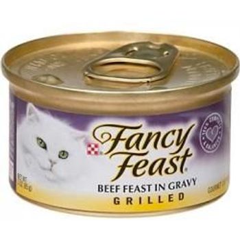 Purina Fancy Feast Grilled Beef In Gravy Cat Food 85g