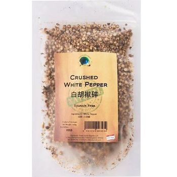 Green Earth Organic Crushed White Pepper 100g