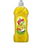 Vim Dishwash Liquid Gel Lemon 750 ml