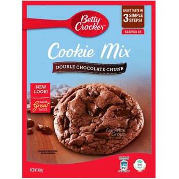 Betty Crocker Cookie Mix Double Chocolate 300g