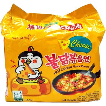 Samyang Hot Chicken Instant Ramen Cheese 140g X 5 